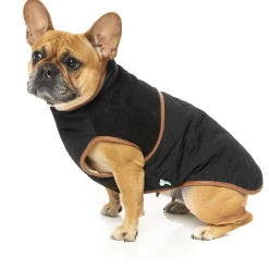 Fuzzyard Ivanhoe Jacket Zwart - Hondenkleding