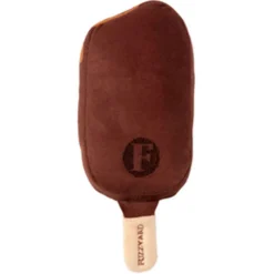 Fuzzyard Plush Toy Choc Coated Ice Cream - Hondenspeelgoed - 1 stuk