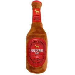 Fuzzyard Plush Toy Dogstrella Damm Beer - Hondenspeelgoed - 1 stuk