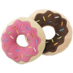Fuzzyard Plush Toy Donuts 2 Per Pack - Hondenspeelgoed - 1 stuk
