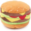 Fuzzyard Plush Toy Hamburger - Hondenspeelgoed - 1 stuk