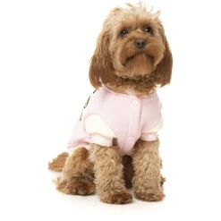 Fuzzyard The Letterman Jacket Pink - Hondenkleding