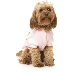 Fuzzyard The Letterman Jacket Pink - Hondenkleding