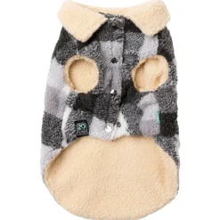 Fuzzyard The Lumberjack Grijs&Wit - Hondenkleding