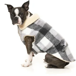 Fuzzyard The Lumberjack Grijs&Wit - Hondenkleding