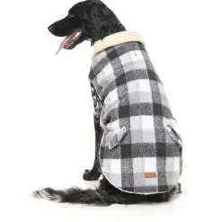 Fuzzyard The Lumberjack Grijs&Wit - Hondenkleding