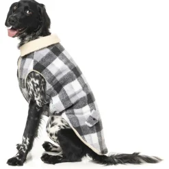 Fuzzyard The Lumberjack Grijs&Wit - Hondenkleding