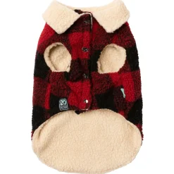 Fuzzyard The Lumberjack Rood&Zwart - Hondenkleding