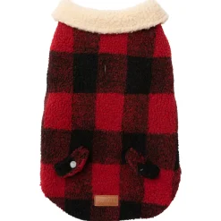 Fuzzyard The Lumberjack Rood&Zwart - Hondenkleding