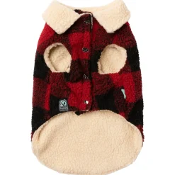 Fuzzyard The Lumberjack Rood&Zwart - Hondenkleding
