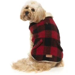 Fuzzyard The Lumberjack Rood&Zwart - Hondenkleding