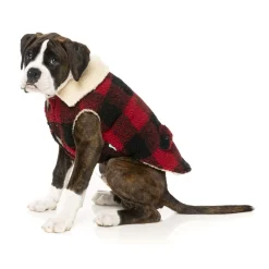 Fuzzyard The Lumberjack Rood&Zwart - Hondenkleding
