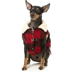 Fuzzyard The Lumberjack Rood&Zwart - Hondenkleding