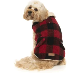 Fuzzyard The Lumberjack Rood&Zwart - Hondenkleding