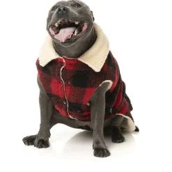 Fuzzyard The Lumberjack Rood&Zwart - Hondenkleding