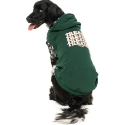 Fuzzyard Treats Hoodie Donkergroen - Hondenkleding