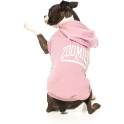 Fuzzyard Zoomies Hoodie Pink - Hondenkleding