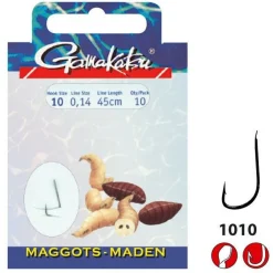 Gamakatsu Booklet Maggots 1010b #16-0.10mm 45cm - Vishaak -