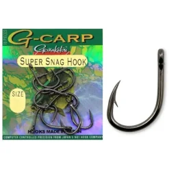 Gamakatsu G-Carp Super Snag Hooks Black #6 - Vishaak -