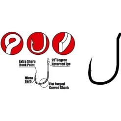 Gamakatsu G-Carp Wide Gape Super Hooks #4 - Vishaak -