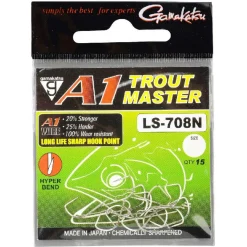 Gamakatsu Tm A1 Ls-708n Hooks Nickel #4 - Vishaak -