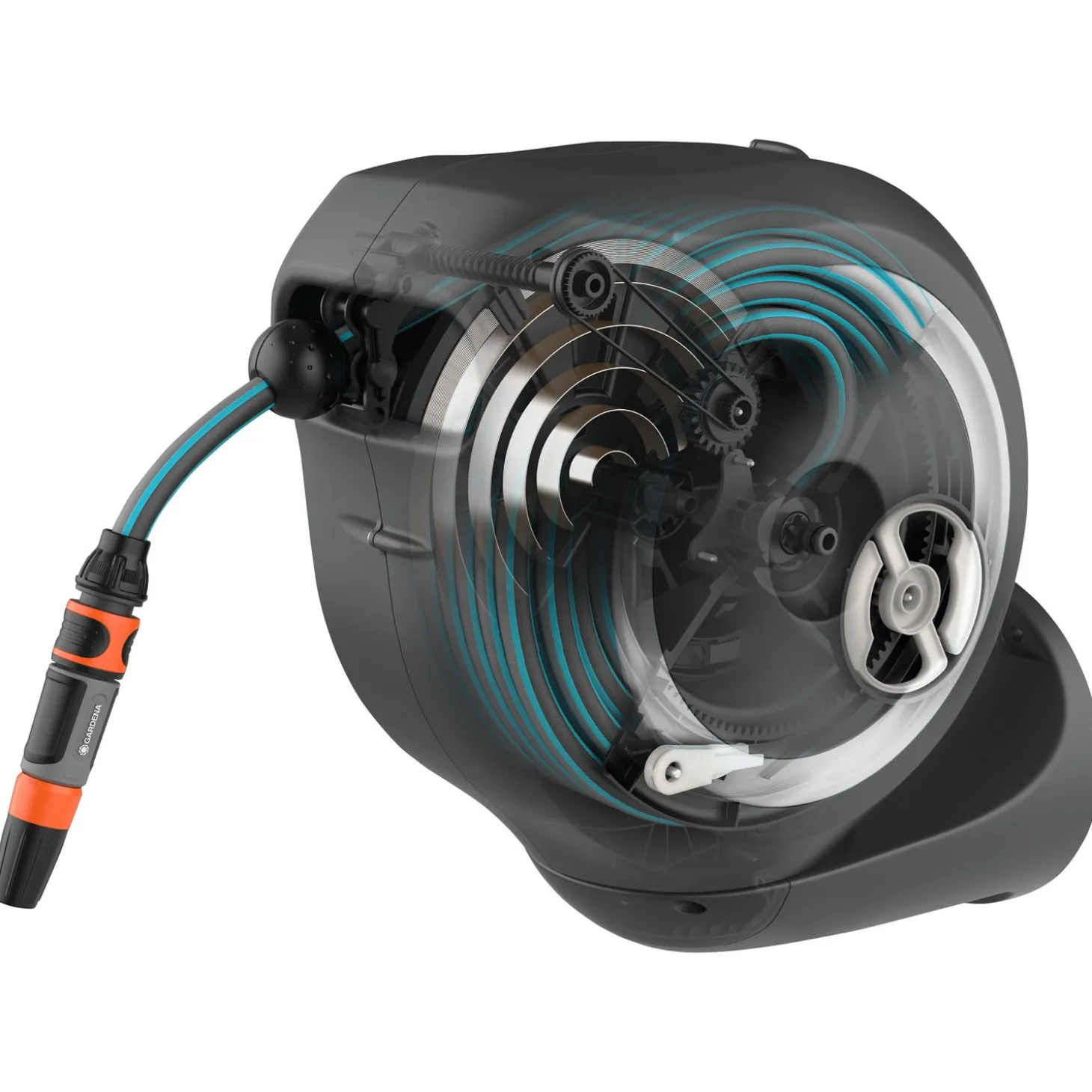 Gardena Wandslangenbox Rollup 11 Mm S - Wandslangbox - 15 m Wit