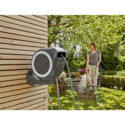 Gardena Wandslangenbox Rollup 11 Mm S - Wandslangbox - 15 m Wit