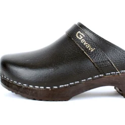 Gevavi Herenmuil Dakota Zwart - Klompen