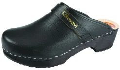 Gevavi Herenmuil Dakota Zwart - Klompen