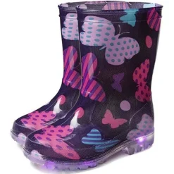 Gevavi Meisjeslaars Mila Led Paars - Laarzen