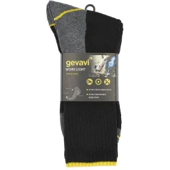 Gevavi Werksokken Light Zwart - Sokken
