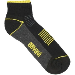 Gevavi Werksokken Sneaker Zwart - Sokken