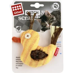 Gigwi Catch And Scratch Eend - Kattenspeelgoed - 140x35x175 mm
