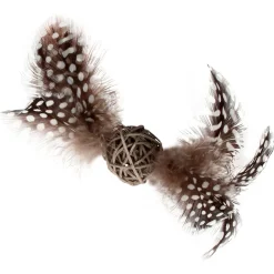 Gigwi Catch And Scratch Eco Line With Rattle Wood - Kattenspeelgoed - 130x40x175 mm