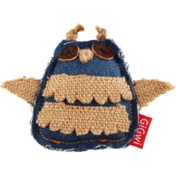 Gigwi Catch And Scratch Jeans Uil - Kattenspeelgoed - 140x30x175 mm