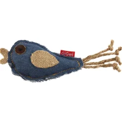 Gigwi Catch And Scratch Jeans Vogel - Kattenspeelgoed - 130x30x175 mm