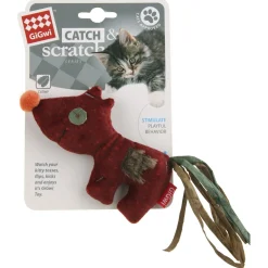 Gigwi Catch And Scratch Vos - Kattenspeelgoed - 140x30x175 mm