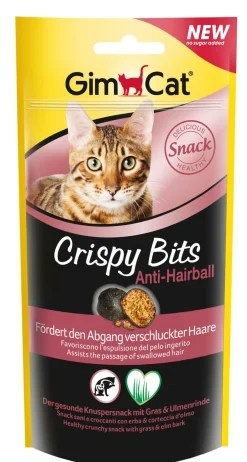 Gimcat Crispy Bits Anti-Hairball - Kattensnack - 40 g