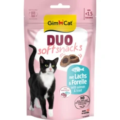 Gimcat Duo Snacks - Kattensnack - Zalm Forel 50 g