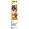 Gimcat Duo-Pasta Kaas Met Mout - Kattensnack - Kaas Mout 50 g Anti-Hairball