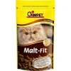 Gimcat Malt-Fit Met Mout - Kattensnack - Naturel 50 g