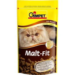 Gimcat Malt-Fit Met Mout - Kattensnack - Naturel 50 g