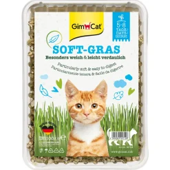 Gimcat Soft-Gras - Kattensnack - Natuur 100 g
