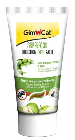 Gimcat Superfood Digestion Duo-Pasta - Kattensnack - 50 g