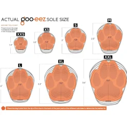 Goo-Eez Hondenschoenen All Terrain Ultras - Hondenpootverzorging - 2.5 cm Zwart 2xs