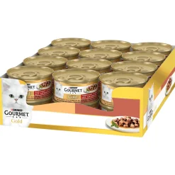 Gourmet Gold Fijne Hap 85 g - Kattenvoer