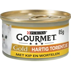 Gourmet Gold Hartig Torentje 85 g - Kattenvoer