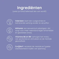 Greenfields Calm+ - Anti stressmiddel - 90 caps