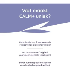 Greenfields Calm+ - Anti stressmiddel - 90 caps