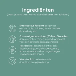 Greenfields Probiotics+ - Voedingssupplement - 60 caps